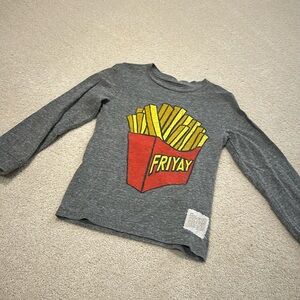 Retro Brand Long Sleeve Tee Shirt